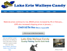 Tablet Screenshot of lakeeriewalleyecandy.com